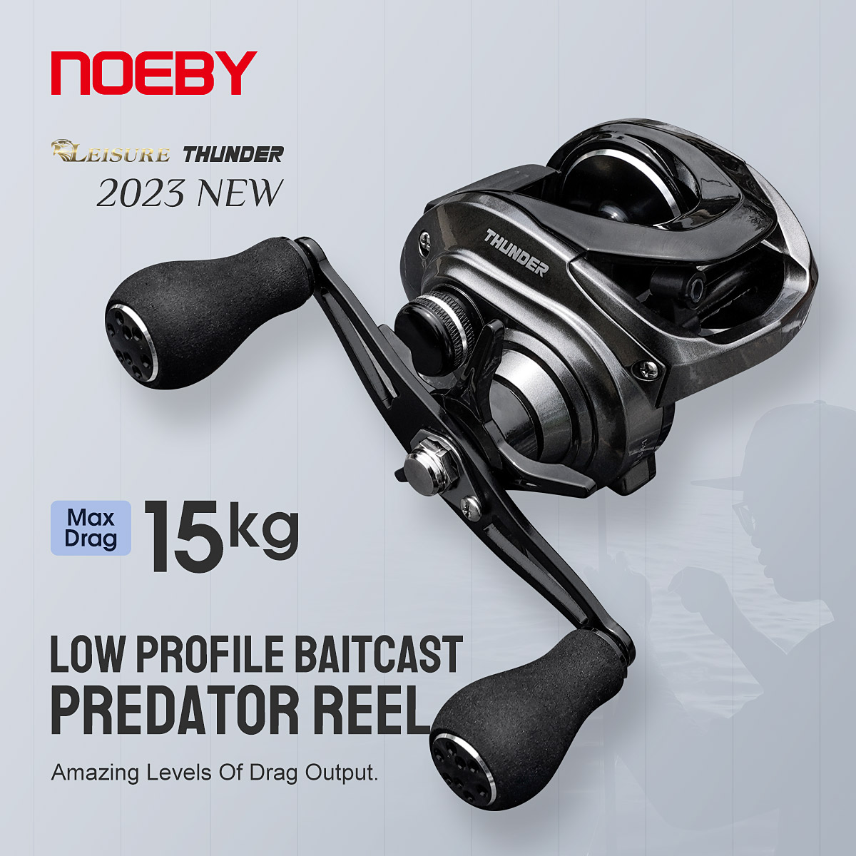 Abu Garcia Reel Max - Noeby baitcast بكرة 15 كجم ماكس