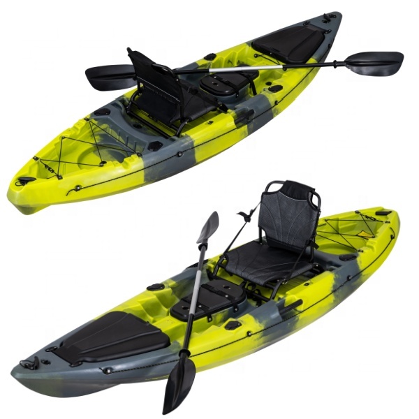 Fishing Kayak Sit On Top - قارب كاياك بلاستيكي للصيد بطول 2.9