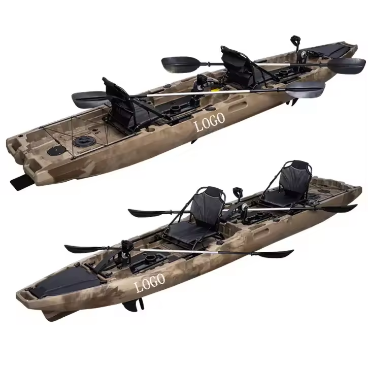 كاياك صيد مزدوج جديد LSF 2025  - مراجعة Fishing Kayak Pedal Drive وسعره