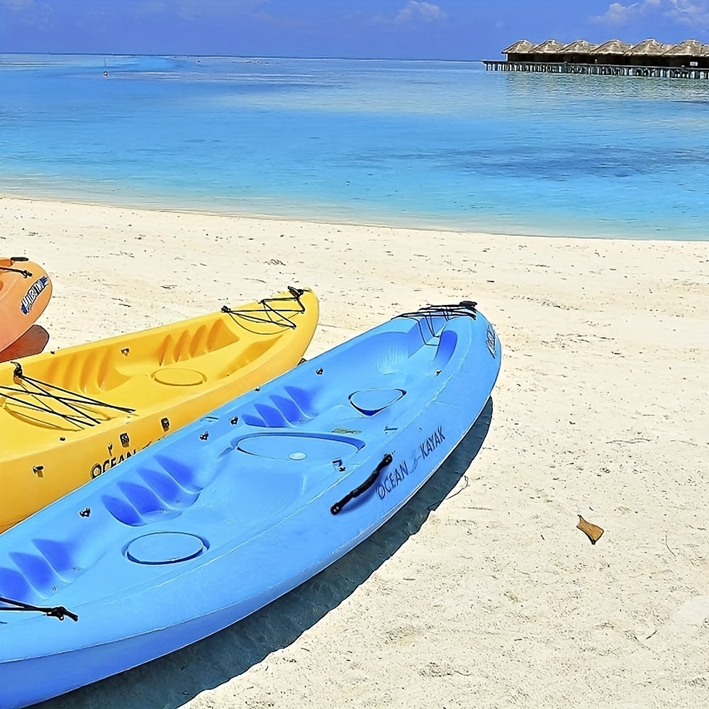 طقم مكون من قطعتين من مقبض حمل - مراجعة Fishing Kayak Cart وسعره