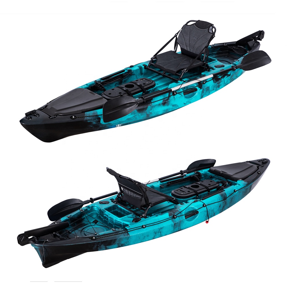 قارب كاياك بلاستيكي للصيد من ا - مراجعة Fishing Kayak Rod Holder وسعره